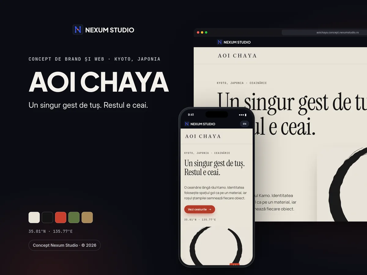 Planșa de brand AOI CHAYA