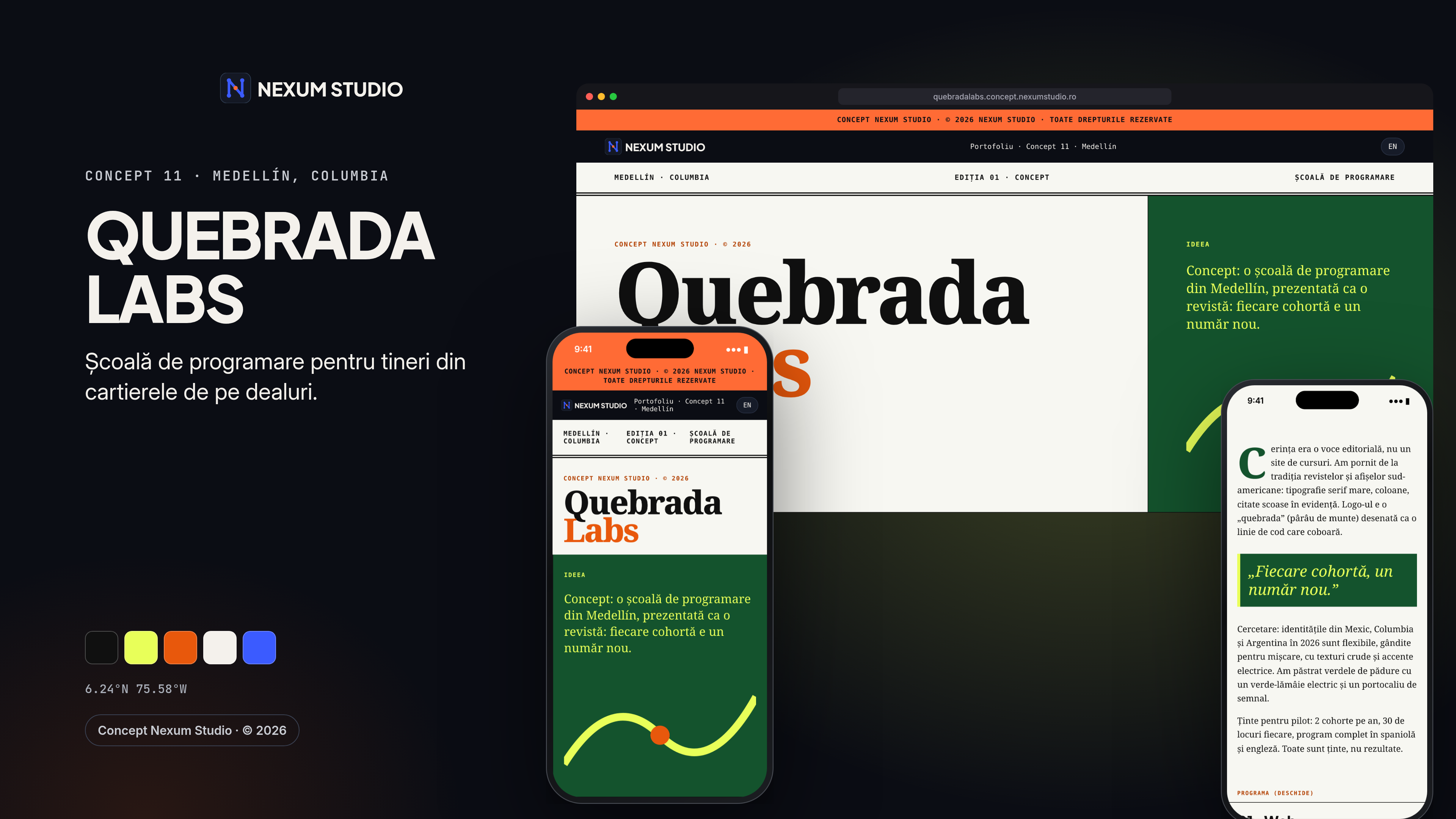 QUEBRADA LABS: imagine principală