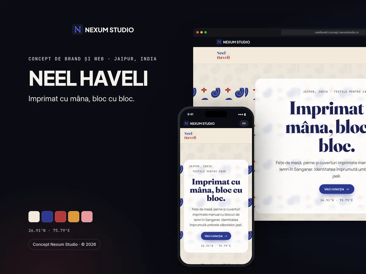 Planșa de brand NEEL HAVELI