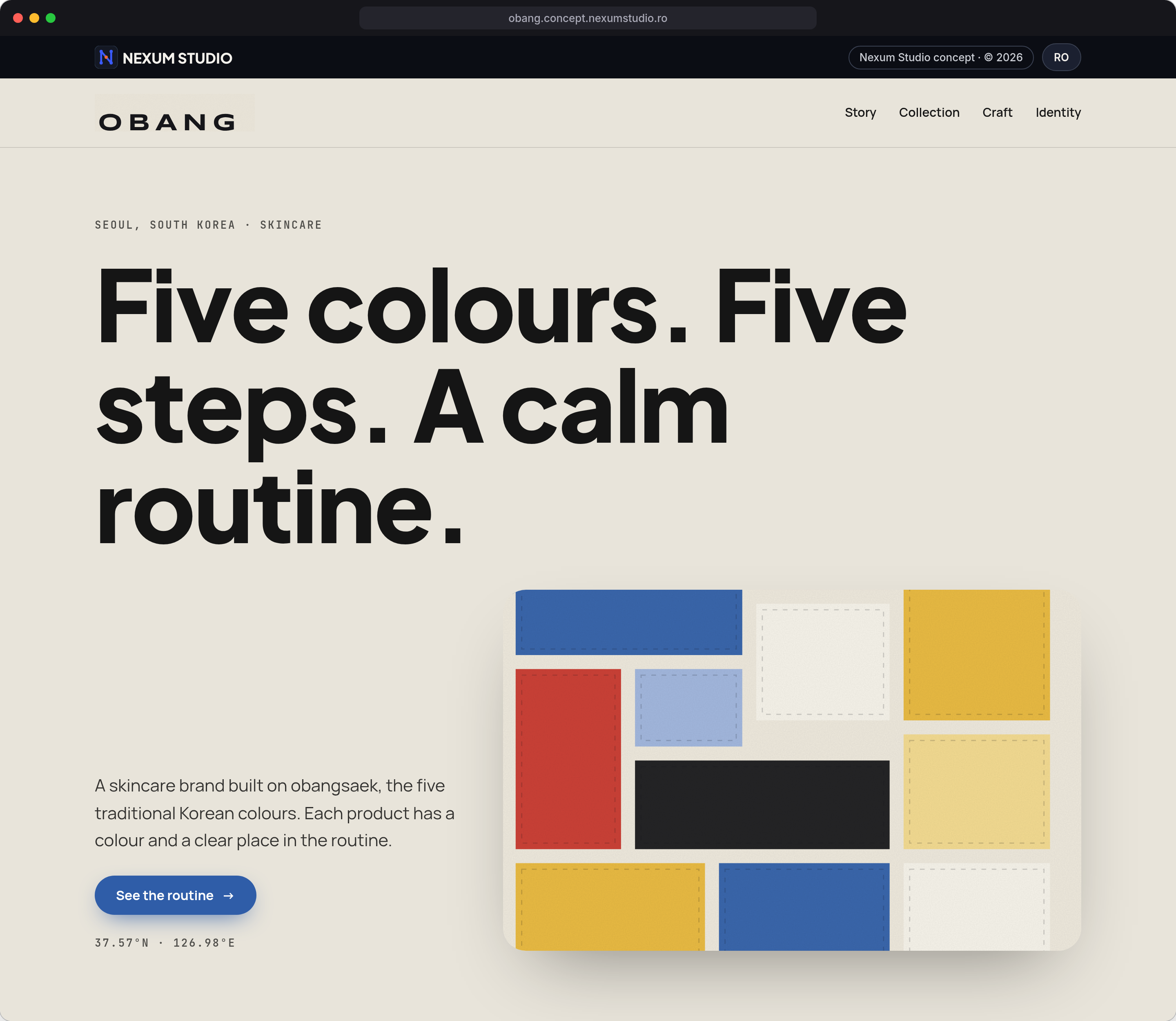 OBANG: First fold, desktop
